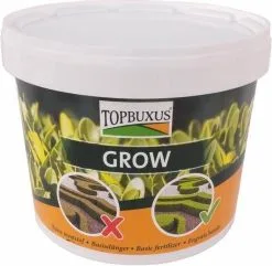 TOPBUXUS GROW 5kg Voor 100m2 Buxus, Geen Gele Blaadjes -Bloem Garden Verkoop 1200x1172 2