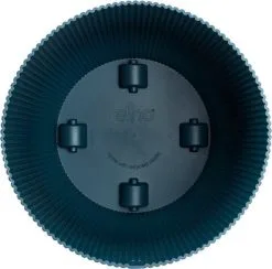 Elho Vibes Fold Rond Wielen 35 - Bloempot Voor Binnen - Ø 34.9 X H 32.4 Cm - Diepblauw -Bloem Garden Verkoop 1200x1184 2