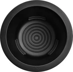 Elho Pure Coupe 35 - Bloempot Voor Binnen & Buiten - Ø 34.9 X H 49.0 Cm - Zwart/Zwart -Bloem Garden Verkoop 1200x1186