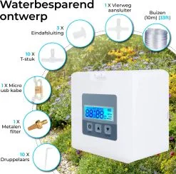 Home Goods Automatisch Bewateringssysteem Voor Kamerplanten Met Pomp – Waterdruppelaar – Watergeefsysteem– Planten Watergever 11 Home Goods Automatisch Bewateringssysteem Voor Kamerplanten Met Pomp – Waterdruppelaar – Watergeefsysteem– Planten Watergever -Bloem Garden Verkoop 1200x1186 5
