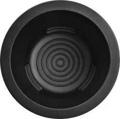 Elho Pure Coupe 41 - Bloempot Voor Binnen & Buiten - Ø 41.3 X H 57.9 Cm - Zwart/Zwart -Bloem Garden Verkoop 1200x1187 2