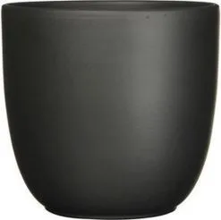 Mica Decorations Tusca Bloempot - H25 X Ø28 Cm - Mat - Zwart -Bloem Garden Verkoop 1200x1195 1
