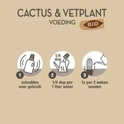 Pokon Bio Cactus & Vetplant Voeding - 250ml - Plantenvoeding (bio) - 7ml Per 1L Water 9 Pokon Bio Cactus & Vetplant Voeding - 250ml - Plantenvoeding (bio) - 7ml Per 1L Water -Bloem Garden Verkoop 1200x1198 10