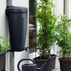 Elho Green Basics Rain Catcher 33 - Regenton Voor Balkonbuiten - Ø 33.5 X H 73.5 Cm - Zwart/Living Black 12 Elho Green Basics Rain Catcher 33 - Regenton Voor Balkonbuiten - Ø 33.5 X H 73.5 Cm - Zwart/Living Black -Bloem Garden Verkoop 1200x1200 1030