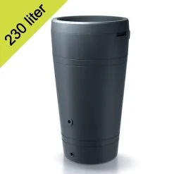 Meuwissen Agro Tube - Regenton - 2-in-1 - 230 Liter - Antraciet