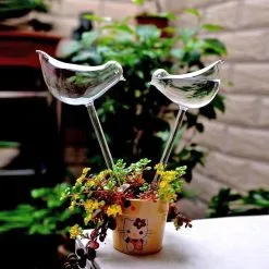 Planthetsimpel.nl Planten Watergever Glazen Vogel (set Van 2) -Bloem Garden Verkoop 1200x1200 1124