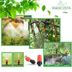 Bone Vista® 155 Stuks Water Druppelslang Irrigatiesysteem Tuin – Bewateringssysteem & Druppelsysteem -Bloem Garden Verkoop 1200x1200 1129