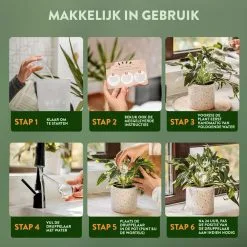 STFF & Co® Waterdruppelaar Voor Planten – Irrigatiesysteem Automatisch Watergeefsysteem – Waterbollen Voor Planten – Bewateringssysteem – 8 Stuks - 5cm -Bloem Garden Verkoop 1200x1200 1160