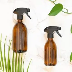 Groeikruid® Plantenspuit | 500 Ml Amber Glas | Met Zwarte Spraykop | Plantensproeier Binnen | Waterverstuiver | Verstuiver | Waterspuit -Bloem Garden Verkoop 1200x1200 1235