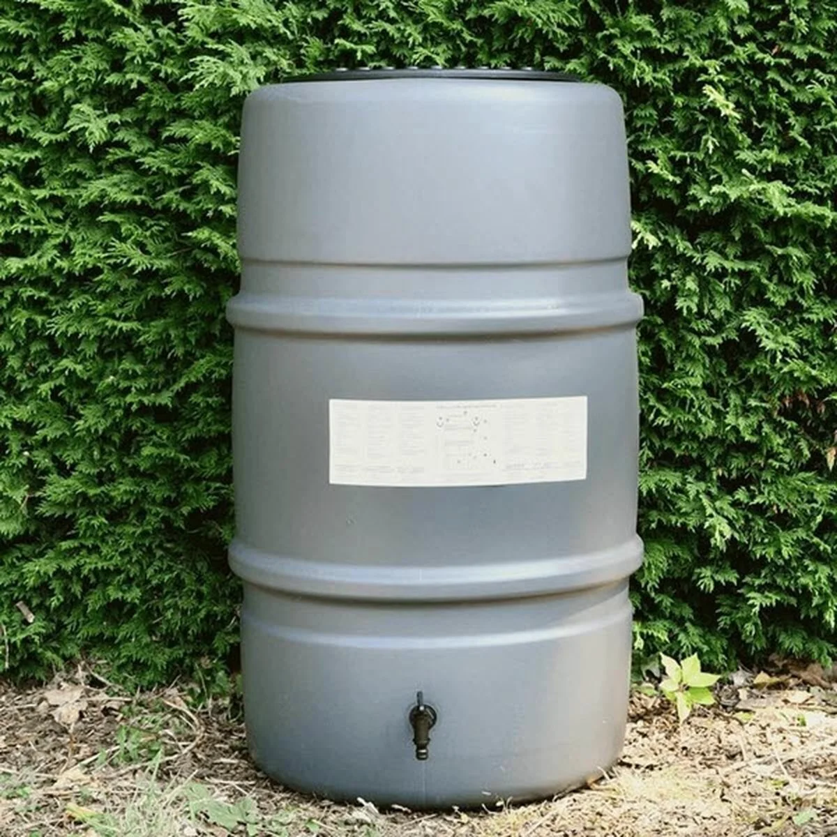 Regenton Harcostar 227 Liter Antraciet 2 Regenton Harcostar 227 Liter Antraciet - Afbeelding 2