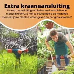Horvitus® Horvitus Waterverdeler 2 Weg - Y Stuk Kraan Splitter - Voor Europese Kranen - Messing -Bloem Garden Verkoop 1200x1200 1275