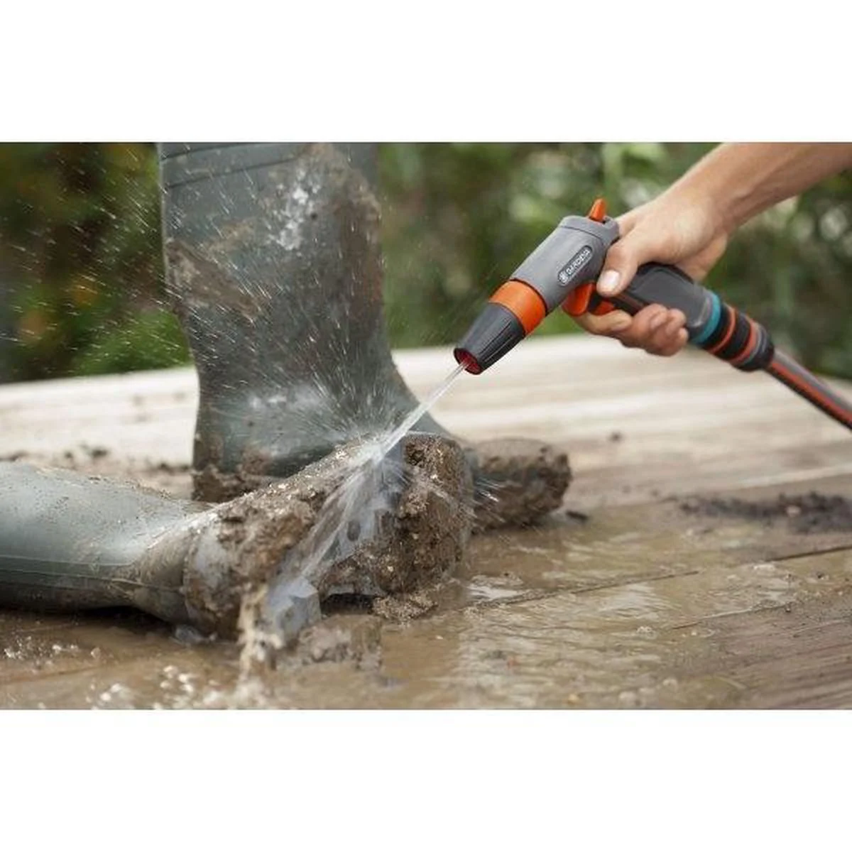 GARDENA - Premium Reinigingssproeier Spuitpistool - Metaal - Voor Reiniging En Bewatering 7 GARDENA - Premium Reinigingssproeier Spuitpistool - Metaal - Voor Reiniging En Bewatering - Afbeelding 7