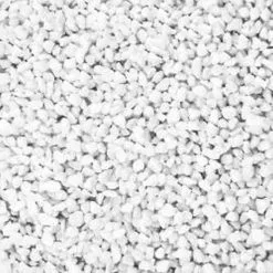 LalaShops Gekleurde Steentjes 4-6mm - WIT - Bodembedekking Voor Bloempotten En Plantenbakken - 1KG