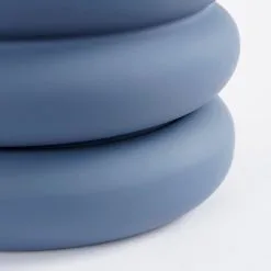 Mica Decorations Ilse Bloempot Met Schotel - H16 X Ø18,5 Cm - Keramiek - Blauw -Bloem Garden Verkoop 1200x1200 284