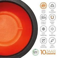 Capi Europe - Vaas Elegant Deluxe Rib NL - 56x84 - Zwart - Voor Binnen En Buiten - KBLR1132 15 Capi Europe - Vaas Elegant Deluxe Rib NL - 56x84 - Zwart - Voor Binnen En Buiten - KBLR1132 -Bloem Garden Verkoop 1200x1200 31