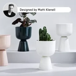 Iittala Nappula - Bloempot - Bloempotten Voor Binnen En Buiten - Plantenpotten - Wit - 230 X 155 Mm - 1 Stuk -Bloem Garden Verkoop 1200x1200 315