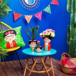 Frida Kahlo Kleine Bloempot - Sass & Belle -Bloem Garden Verkoop 1200x1200 326
