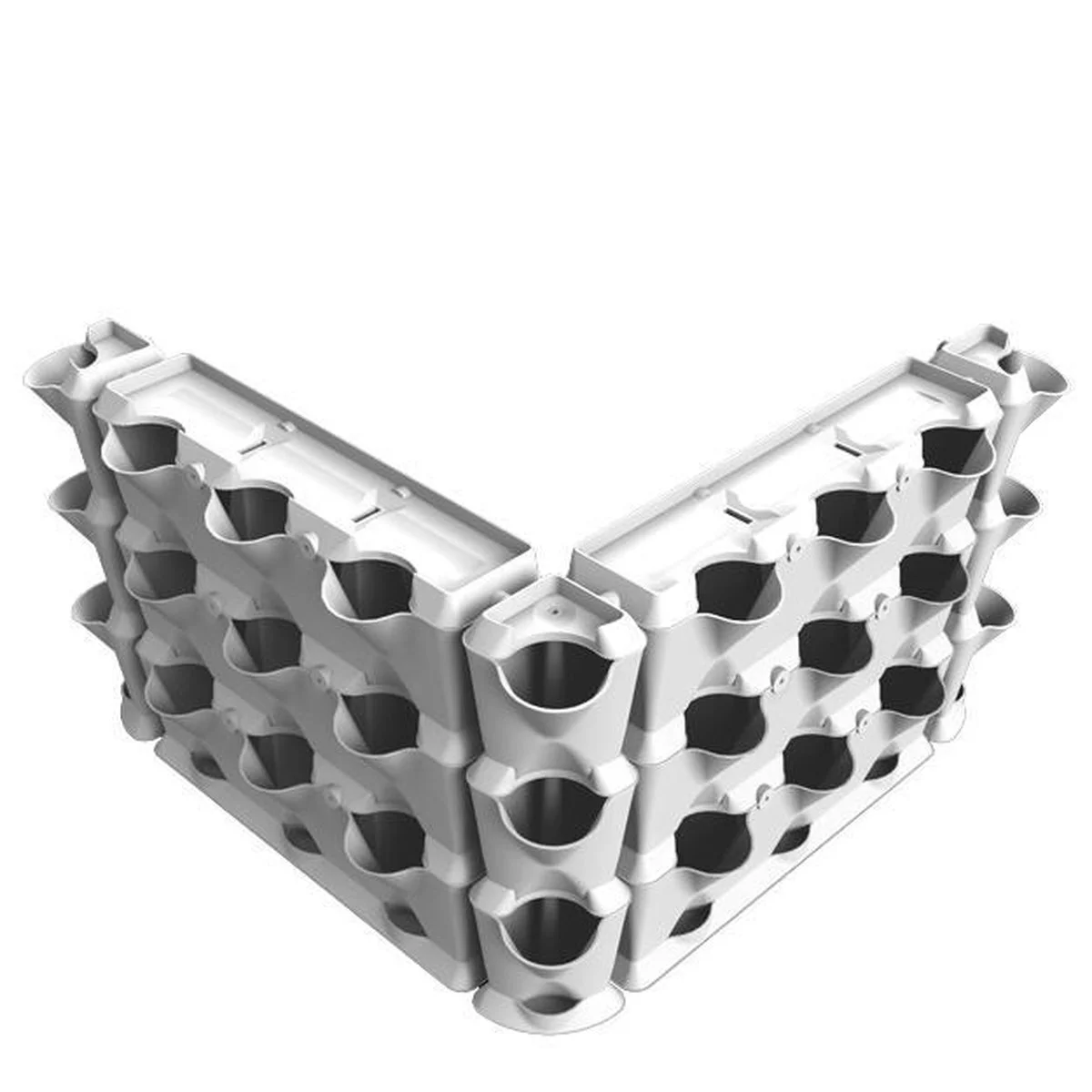 Minigarden® Minigarden Vertical Verticale Tuin - Zwart 2 Minigarden® Minigarden Vertical Verticale Tuin - Zwart - Afbeelding 2