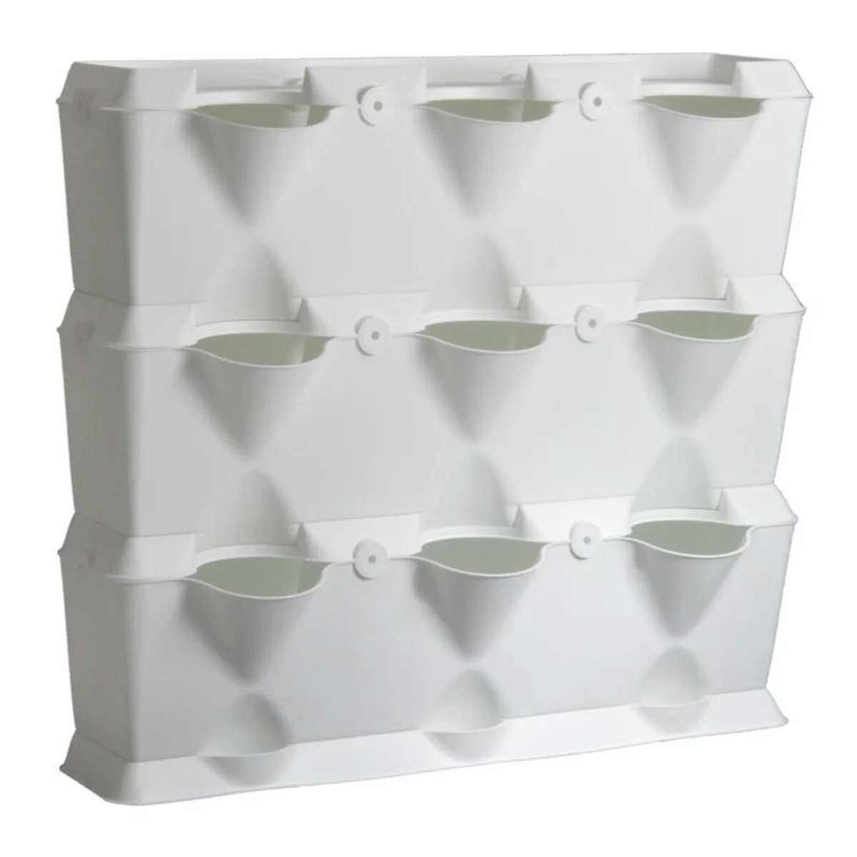 Minigarden® Minigarden Vertical Verticale Tuin - Wit 1 Minigarden® Minigarden Vertical Verticale Tuin - Wit