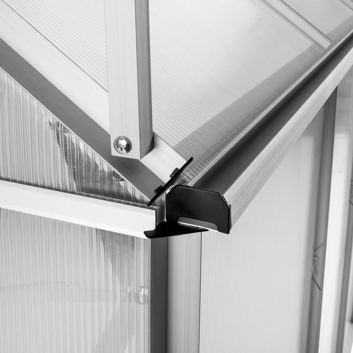 TecTake - Aluminium Broeikas 250 X 185 X 195 Cm - 402476 5 TecTake - Aluminium Broeikas 250 X 185 X 195 Cm - 402476 - Afbeelding 5