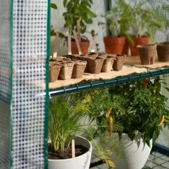 Bramble - Tuinkassen - 5 Lagen - Miniserre - Draadplanken - Gemakkelijk Te Monteren - 69 X 49 X 193 Cm -Bloem Garden Verkoop 1200x1200 488