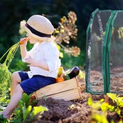 Relaxdays Kweekkas Tunnel Met Raam - Kleine Tuinkas - Ronde Broeikas - Kunststof Hobbykas -Bloem Garden Verkoop 1200x1200 514