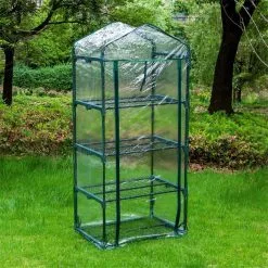 Kinzo Plastic Broeikas 69 X 49 X 160cm -Bloem Garden Verkoop 1200x1200 520