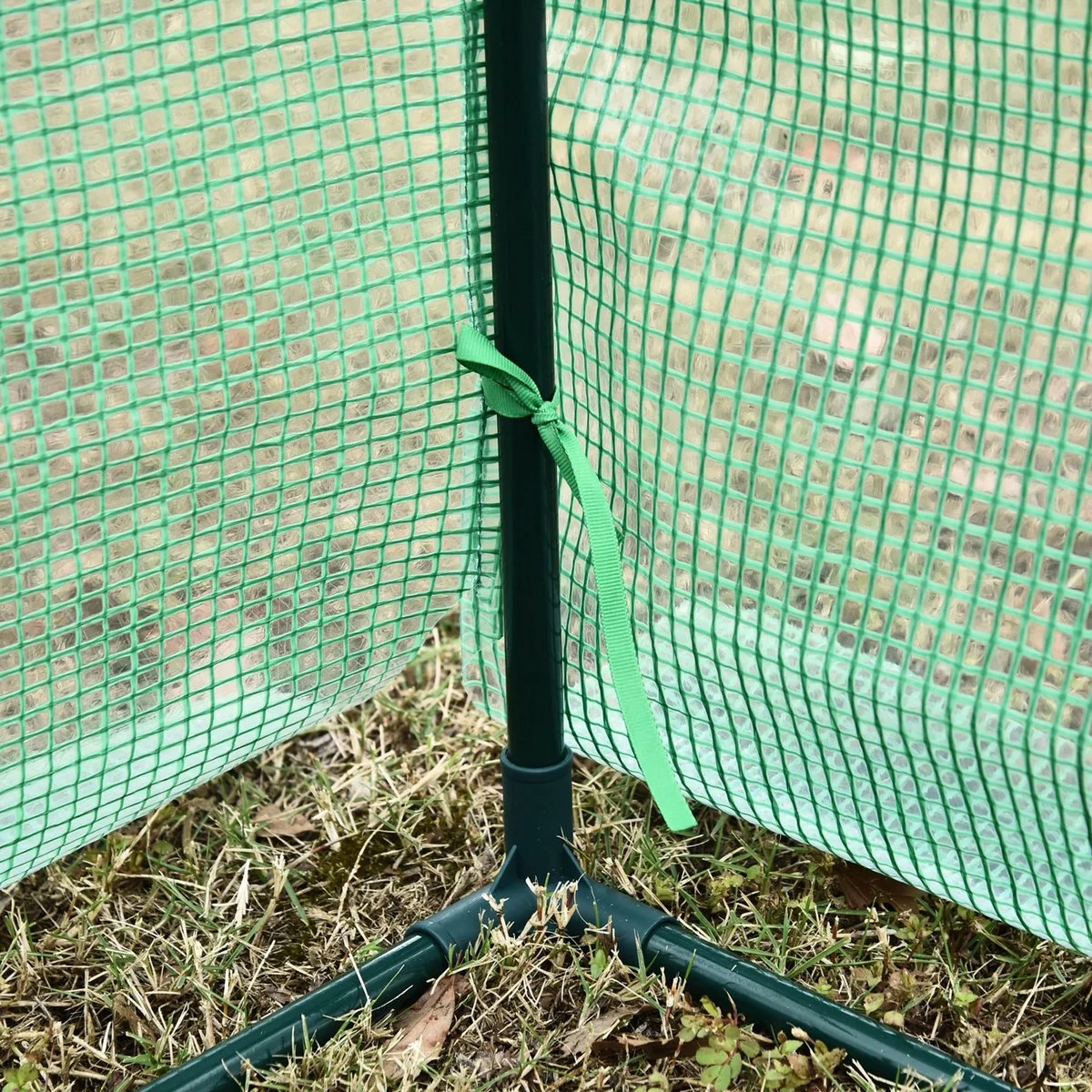 Merkloos Kweekkas - Tuinkas - Foliekas - Folie Kas - Broeikas - Kweektent - Plantenkas - Met Schappen - 143 X 73 X 195 Cm - Groen 2 Merkloos Kweekkas - Tuinkas - Foliekas - Folie Kas - Broeikas - Kweektent - Plantenkas - Met Schappen - 143 X 73 X 195 Cm - Groen - Afbeelding 2