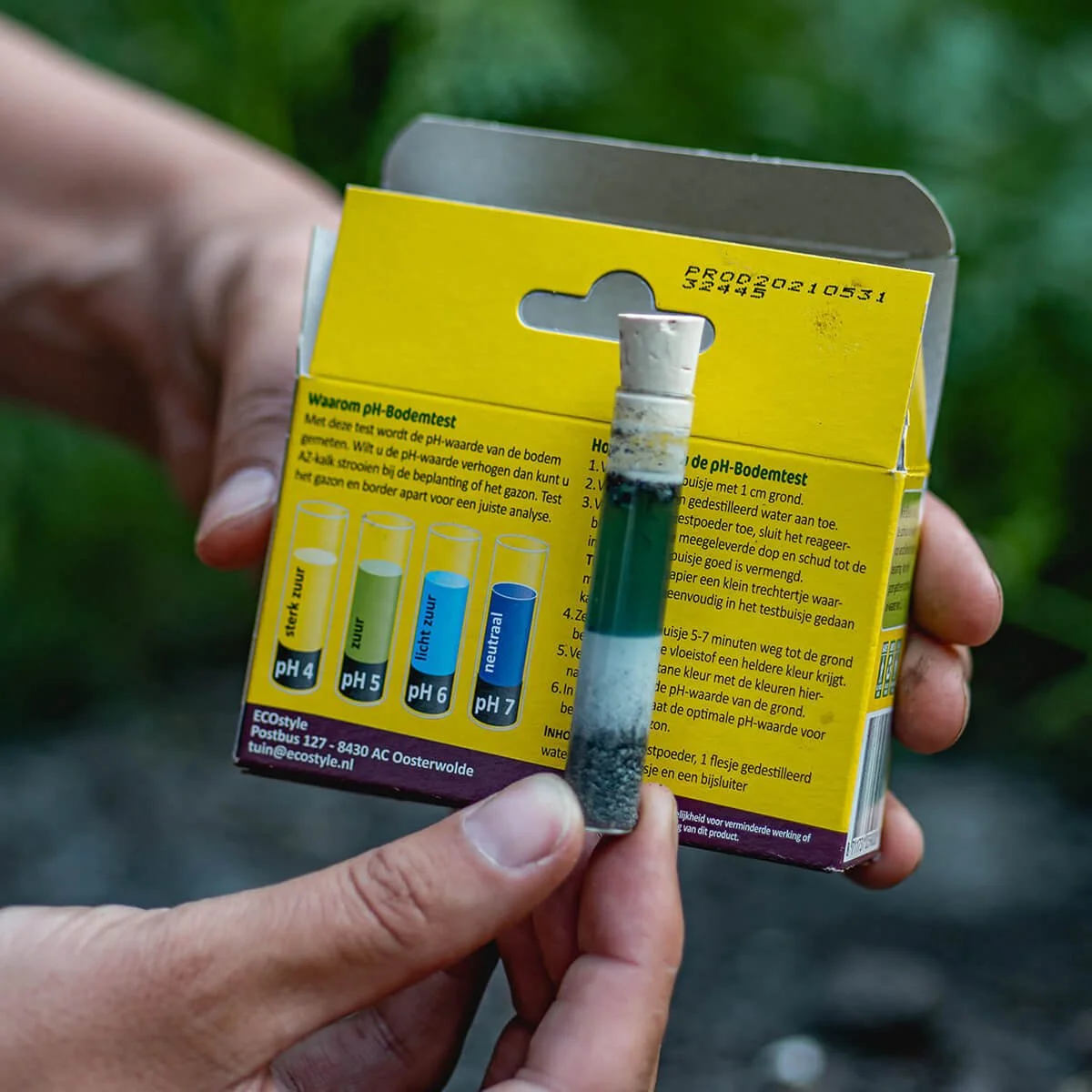 ECOstyle PH Bodemtest - Zuurtegraad Meter Voor Grond - Bepaal Kalk Behoefte Voor Tuin En Gazon - 8 Testen 9 ECOstyle PH Bodemtest - Zuurtegraad Meter Voor Grond - Bepaal Kalk Behoefte Voor Tuin En Gazon - 8 Testen - Afbeelding 9