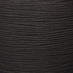 Capi Europe - Bloempot Bol Rib NL - 54x52 - Zwart - Voor Binnen En Buiten - KBLR935 -Bloem Garden Verkoop 1200x1200 70