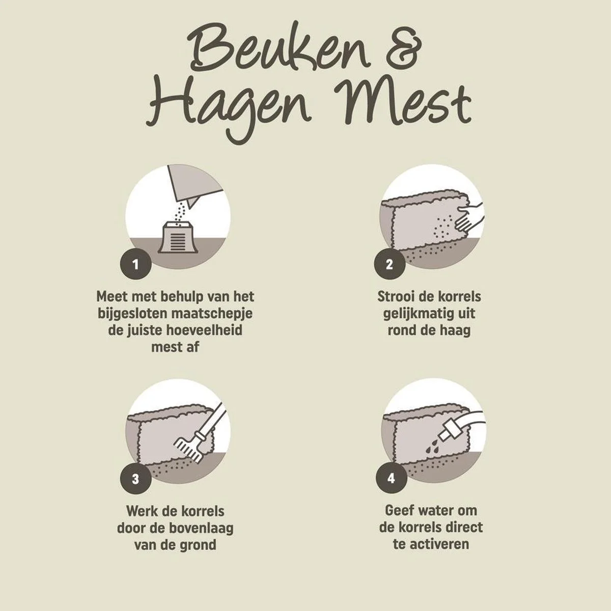 Pokon Beuken & Hagen Mest - 2,5kg - Meststof - 3-in-1 Werking 3 Pokon Beuken & Hagen Mest - 2,5kg - Meststof - 3-in-1 Werking - Afbeelding 3
