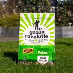 Pokon Gazon Revolutie - 7,5kg - Gazonmest / Graszaad / Bodemverbeteraar - Geschikt Voor 150m² - Binnen 15 Dagen Resultaat -Bloem Garden Verkoop 1200x1200 717