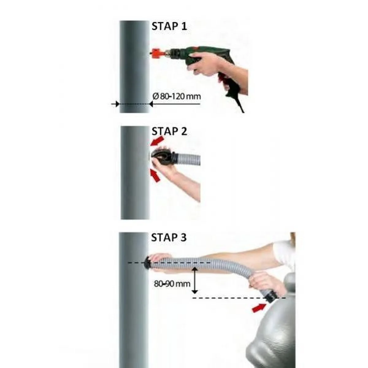 Prosperplast Verbinding Regenpijp - Regenton Ca 50 Cm 2 Prosperplast Verbinding Regenpijp - Regenton Ca 50 Cm - Afbeelding 2