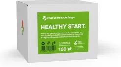 Plant Health Cure Healthy Start Tabletten - 100 Stuks - Zeer Krachtige Mestpillen Voor Elke Plant - 10 Gr - Perfect En Gezond Alternatief Voor Kunstmest - 100% Organisch