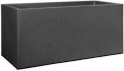 Elho Vivo Structure Finish Lang 90 - Plantenbak Voor Binnen & Buiten - Ø 88 X H 41 - Wit -Bloem Garden Verkoop 1200x687