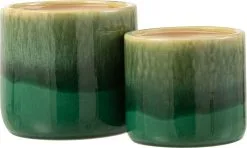 J-Line Bloempot Elise Keramiek Groen Large -Bloem Garden Verkoop 1200x718