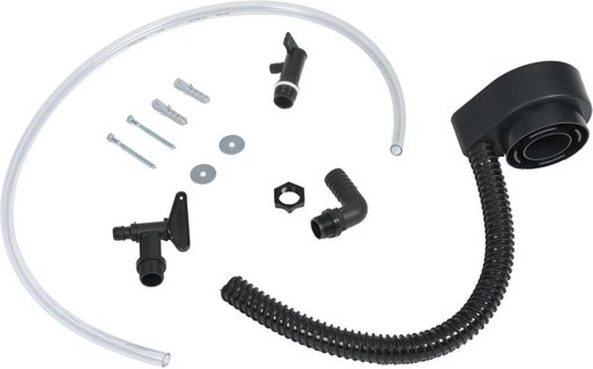 Nature - Regentank - 276L - H134,5 X 58,5 X 39,5cm - Antraciet - Muurmodel 2 Nature - Regentank - 276L - H134,5 X 58,5 X 39,5cm - Antraciet - Muurmodel - Afbeelding 2