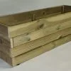Xtra Solutions Plantenbak Bloembak Balkonbak Grenen Hout Geïmpregneerd 98x33x28cm - Handgemaakt - Duurzaam - Zwaar