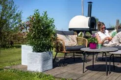 Capi Europe - Bloempot Vierkant Rib NL - 30x30x30 - Zwart - Voor Binnen En Buiten - KBLR902 -Bloem Garden Verkoop 1200x799 3