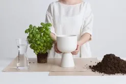 Iittala Nappula - Bloempot - Bloempotten Voor Binnen En Buiten - Plantenpotten - Wit - 230 X 155 Mm - 1 Stuk -Bloem Garden Verkoop 1200x799 6