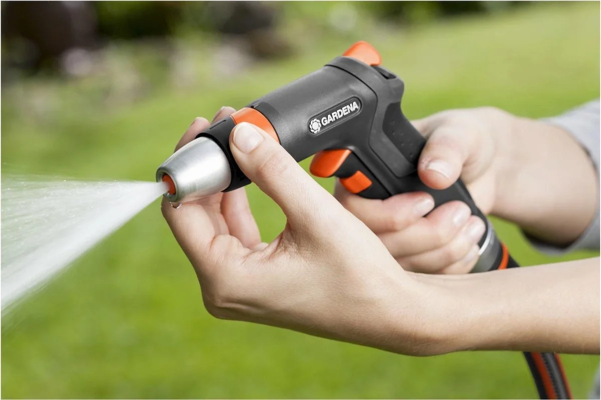 GARDENA - Premium Reinigingssproeier Spuitpistool - Metaal - Voor Reiniging En Bewatering 10 GARDENA - Premium Reinigingssproeier Spuitpistool - Metaal - Voor Reiniging En Bewatering - Afbeelding 10