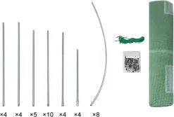 Diferza™ Kas 300x200x190 Cm, Foliekas Wintervast, Tomatenhuis Met Deur 6 Ramen -Bloem Garden Verkoop 1200x810