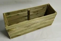 Xtra Solutions Plantenbak Bloembak Balkonbak Grenen Hout Geïmpregneerd 98x33x43cm - Handgemaakt - Duurzaam - Zwaar 5 Xtra Solutions Plantenbak Bloembak Balkonbak Grenen Hout Geïmpregneerd 98x33x43cm - Handgemaakt - Duurzaam - Zwaar -Bloem Garden Verkoop 1200x815