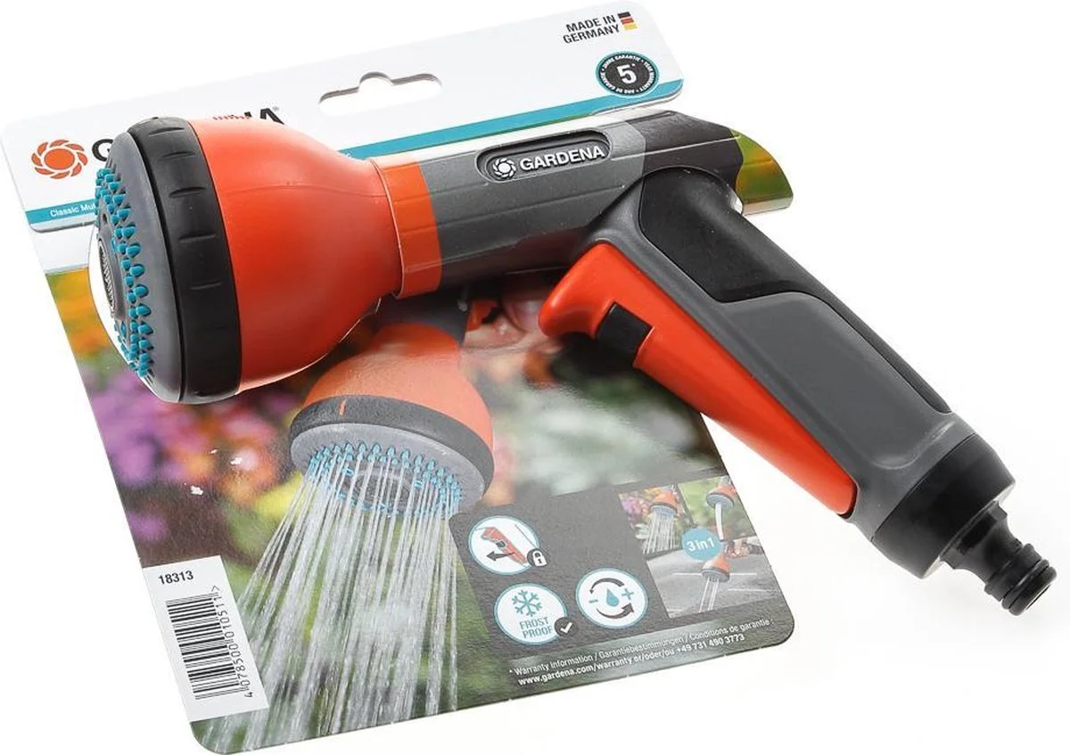 GARDENA - Classic- Multifunctionele Broeskop - Exclusief Verlengsteel 1 GARDENA - Classic- Multifunctionele Broeskop - Exclusief Verlengsteel