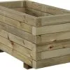 Intergard Houten Bloembakken Plantenbakken Rechthoek 80x40x35cm