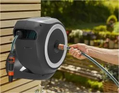 GARDENA - Wandslangenbox RollUp S - Slanghouder - 15 Meter - Ø 11 Mm -Bloem Garden Verkoop 1200x932