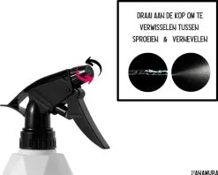 Hanamura Plantenspuit – Sprayflacon – Waterverstuiver – Wit – 600ml -Bloem Garden Verkoop 1200x963 1
