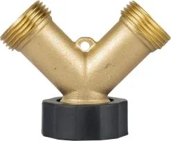 Sens Design Waterverdeler 2-weg – Messing – Past Op Europese Kranen -Bloem Garden Verkoop 1200x991