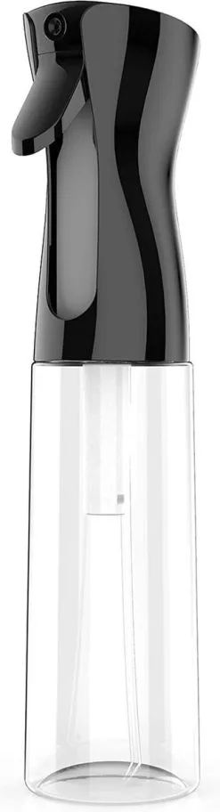 Better Lift Transparante Plantenspuit Met Verstuiver 300ml Zwart - Plantensproeier - Mist Verstuiver - Water Verstuiver - Planten - Verstuiver - Sprayfles