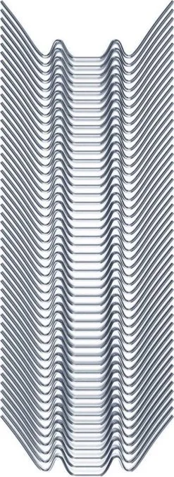 Deuba Broeikas Glasklemmen – 100 Stuks 85x30mm – RVS Zilver